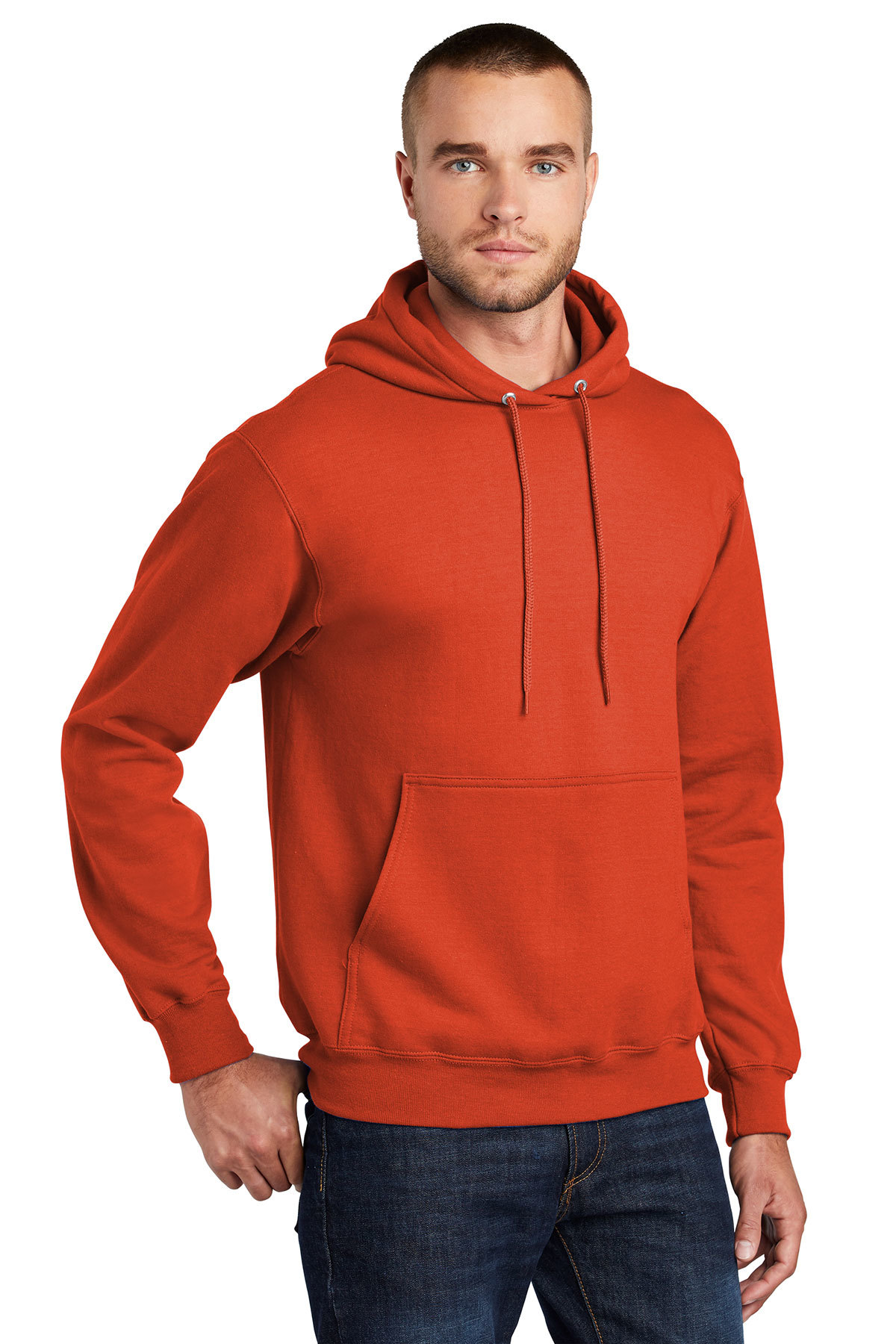 Port & Company Tall Essential Fleece Pullover Hooded Sweatshirt 4XLT Gold 