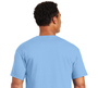 JERZEES Dri-Power Active T-Shirt - 50/50 Cotton/Poly Blend, Columbia Blue, X-Large, Moisture Wicking Tee - View #5