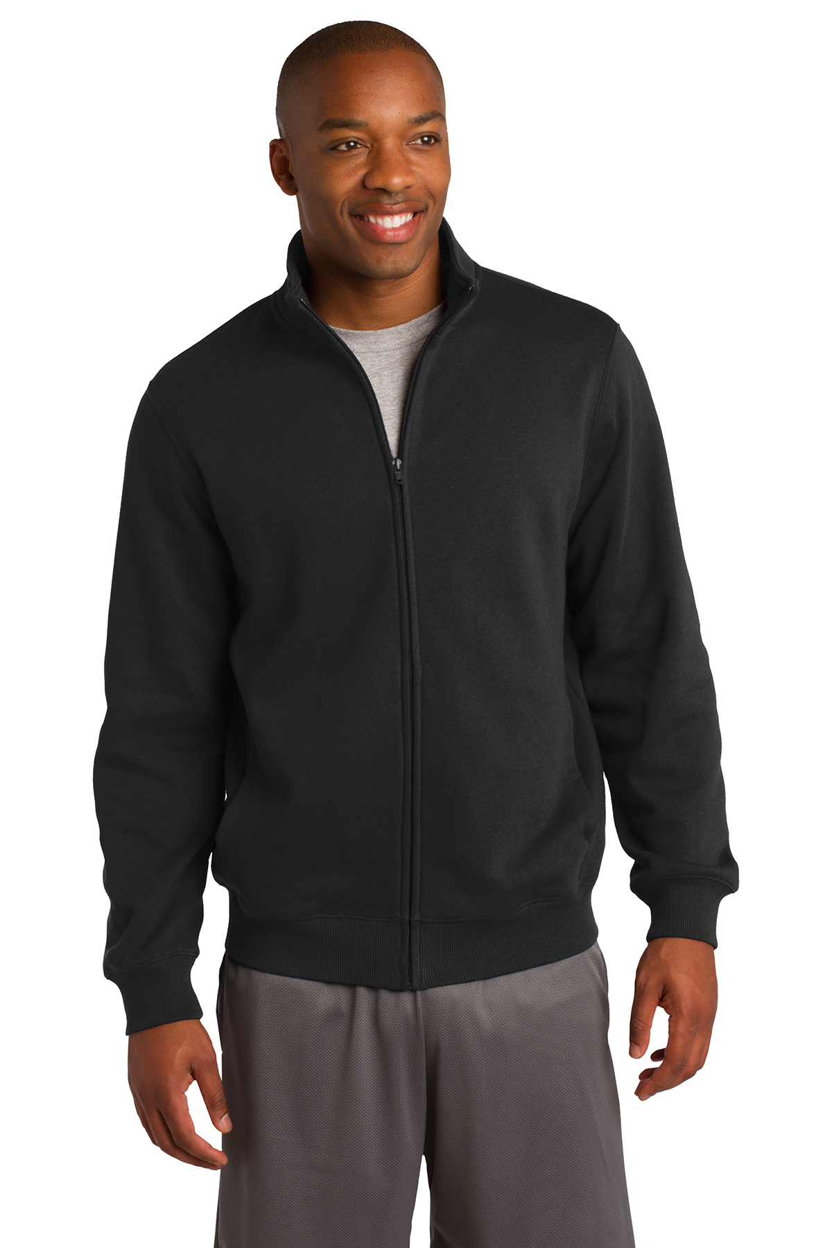 sport tek zip up hoodie