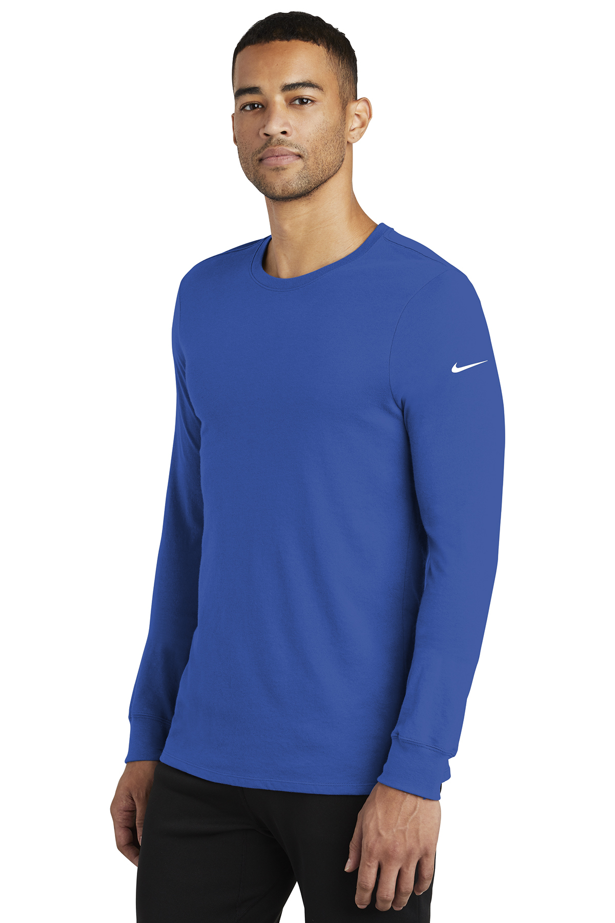 Safe Unparalleled Embody Nike Dri-FIT Cotton/Poly Long Sleeve Tee | Product | SanMar