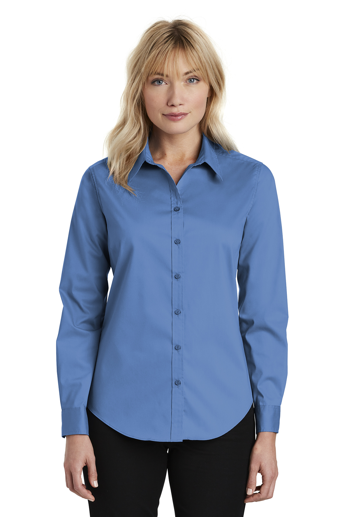 Port Authority Ladies Stretch Poplin 