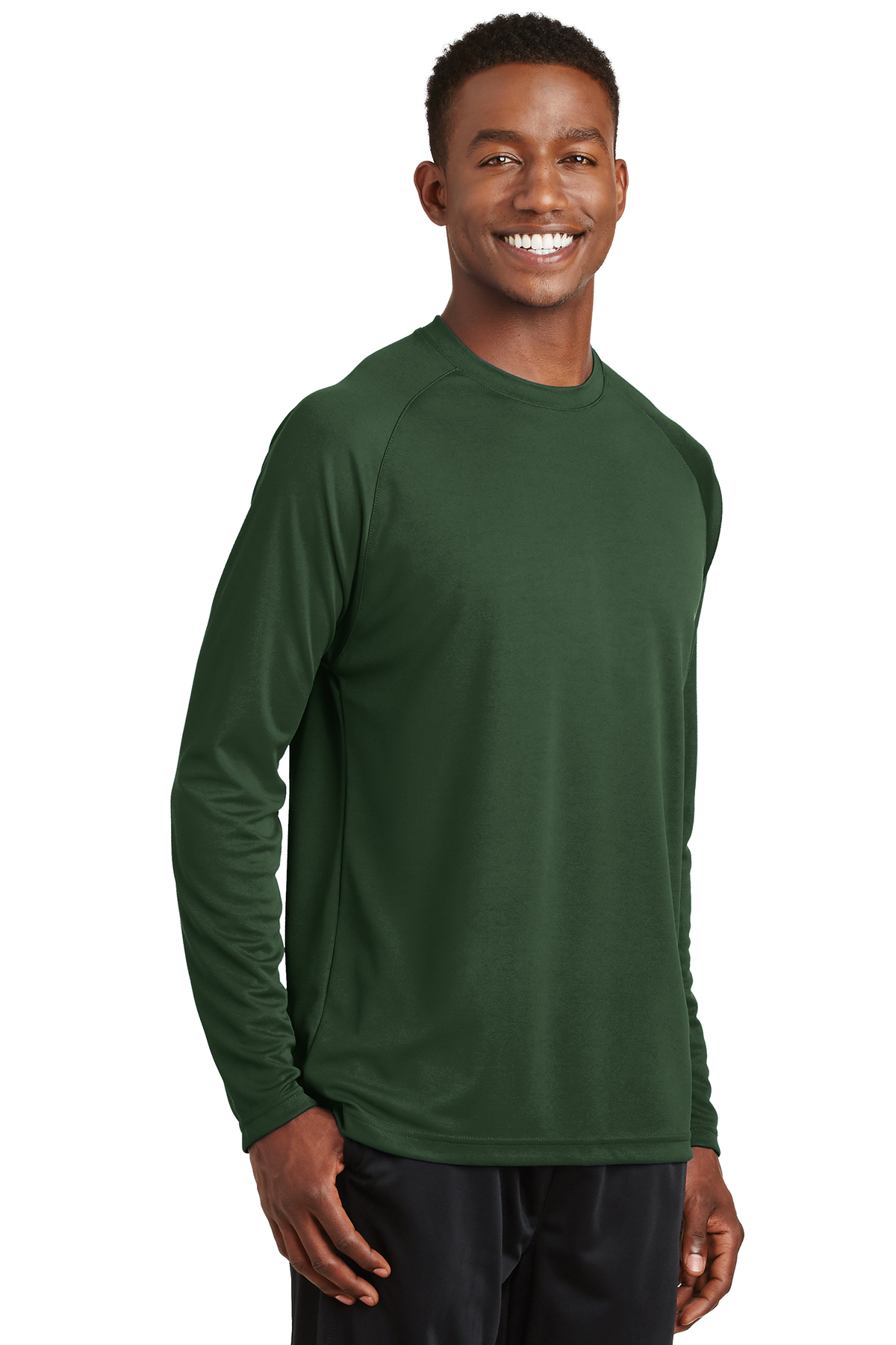Sport-TekÂ® Dry ZoneÂ® Long Sleeve Raglan T-Shirt | Long