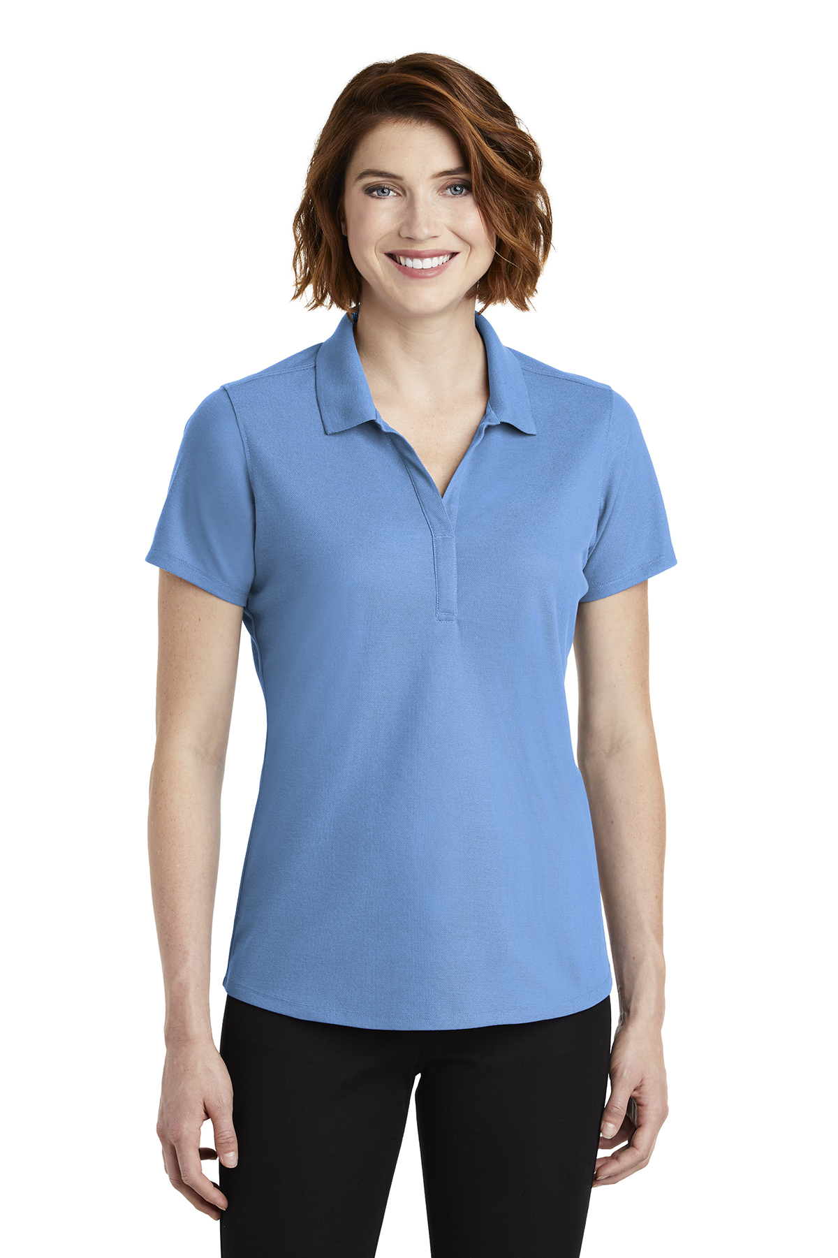 Available in 24 Colors 3XL Turquoise L420 Port Authority Ladies Pique Sport Shirt 
