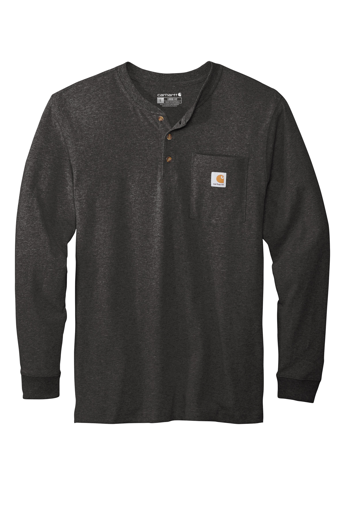 Carhartt Long Sleeve Henley T-Shirt | Product | Company Casuals