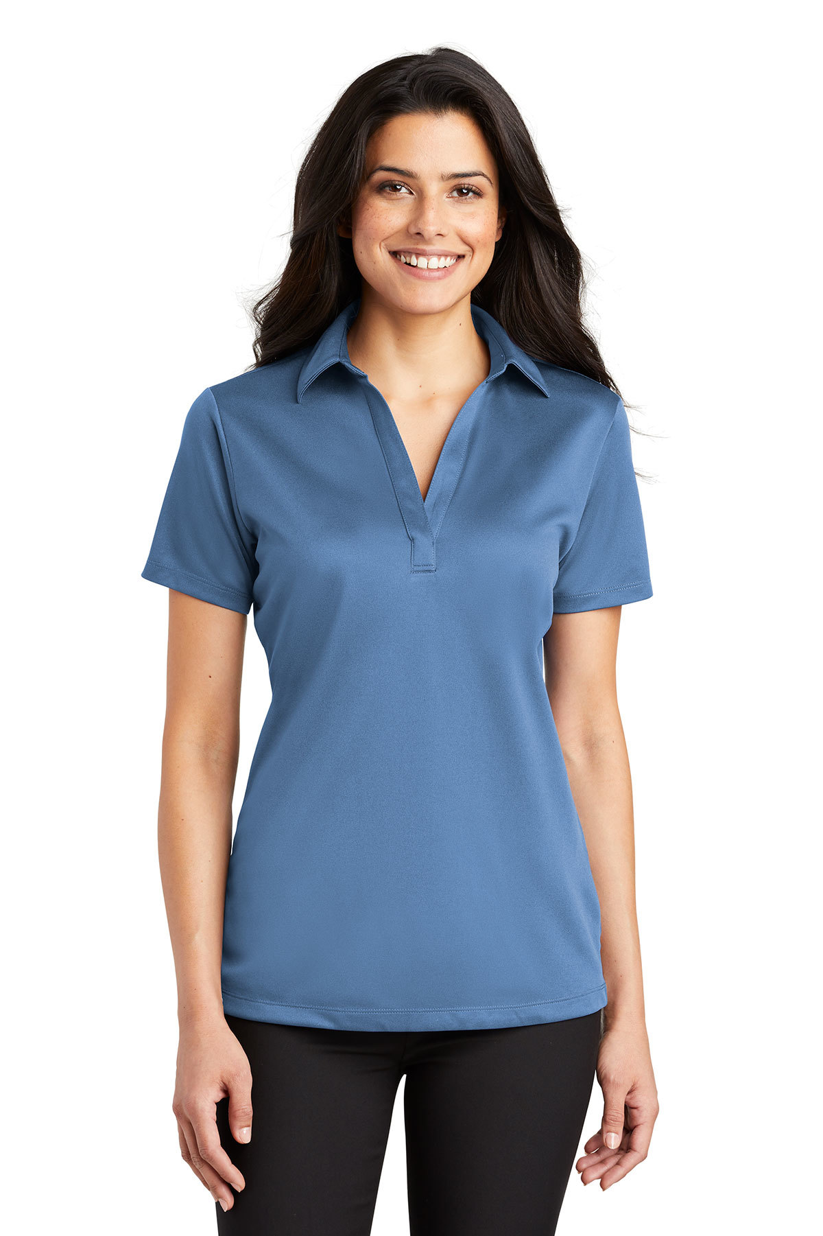 Port authority ladies silk touch performance polo discount