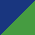 Deep Royal/ Apple Green