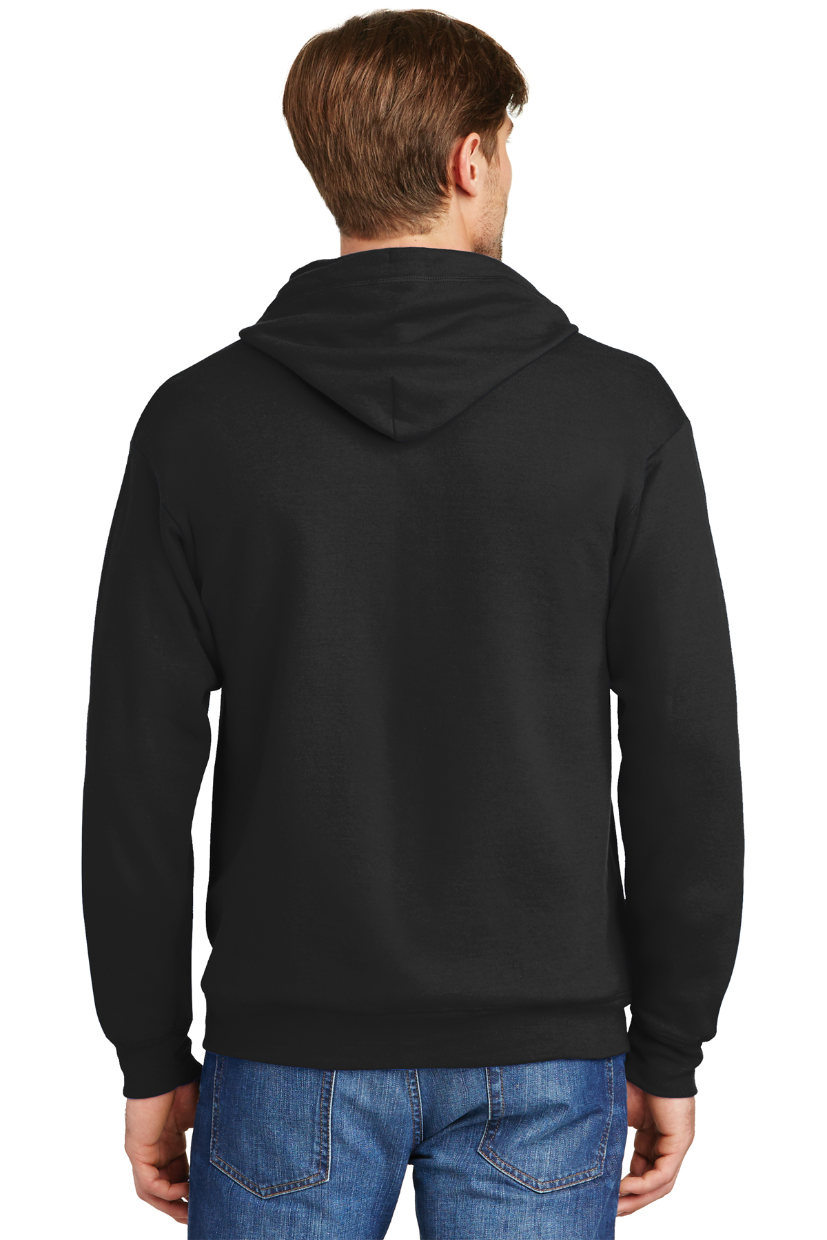 Hanes - EcoSmart Full-Zip Hooded Sweatshirt | Product | SanMar
