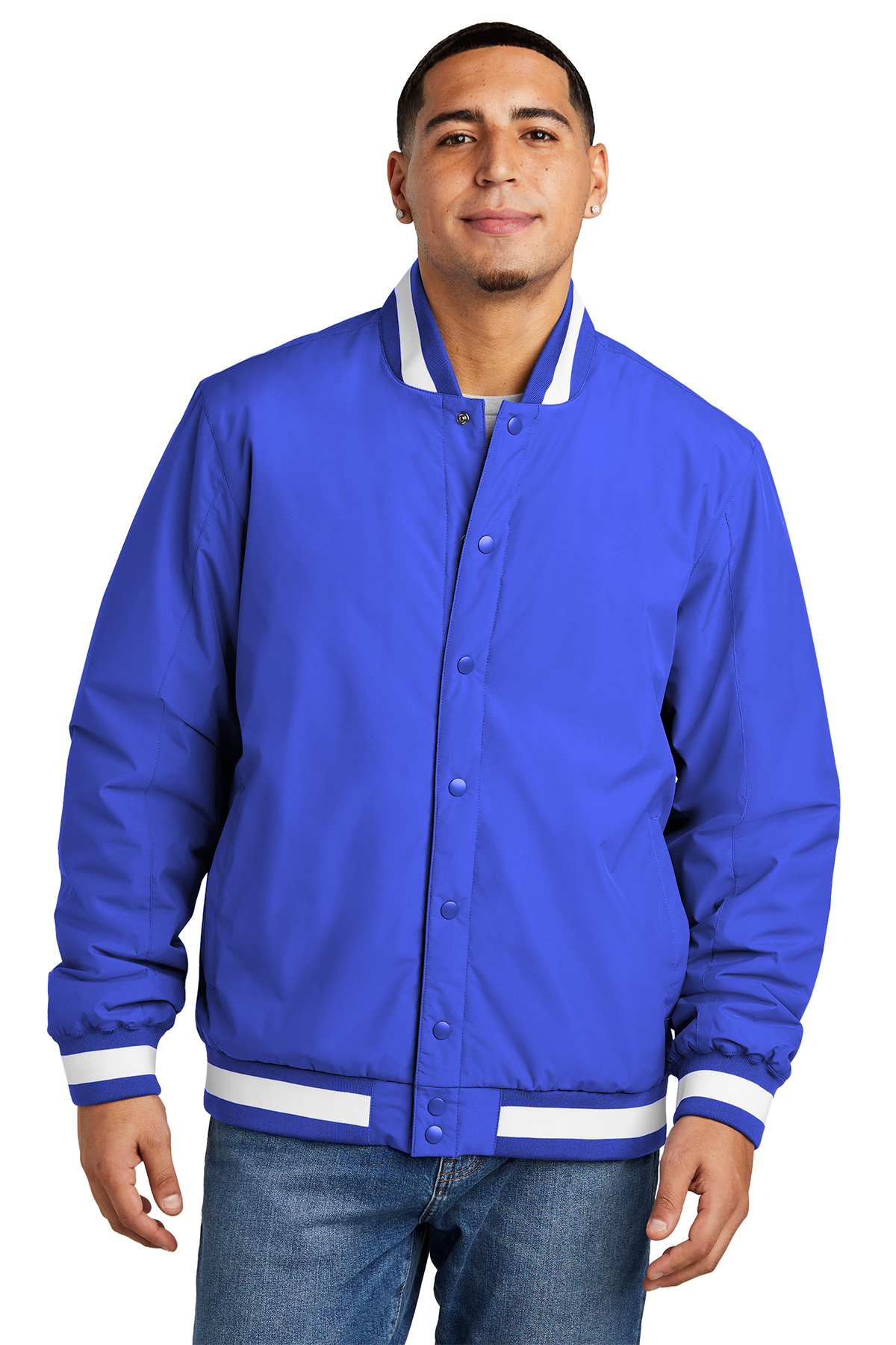 Sport-Tek Insulated Varsity Jacket | Product | SanMar