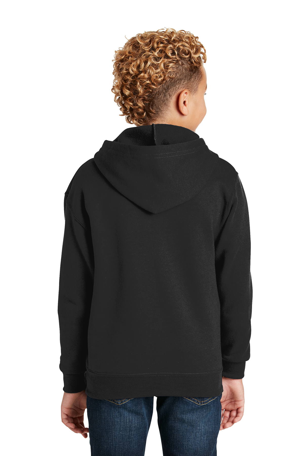 Jerzees - Youth NuBlend Full-Zip Hooded Sweatshirt | Product | SanMar