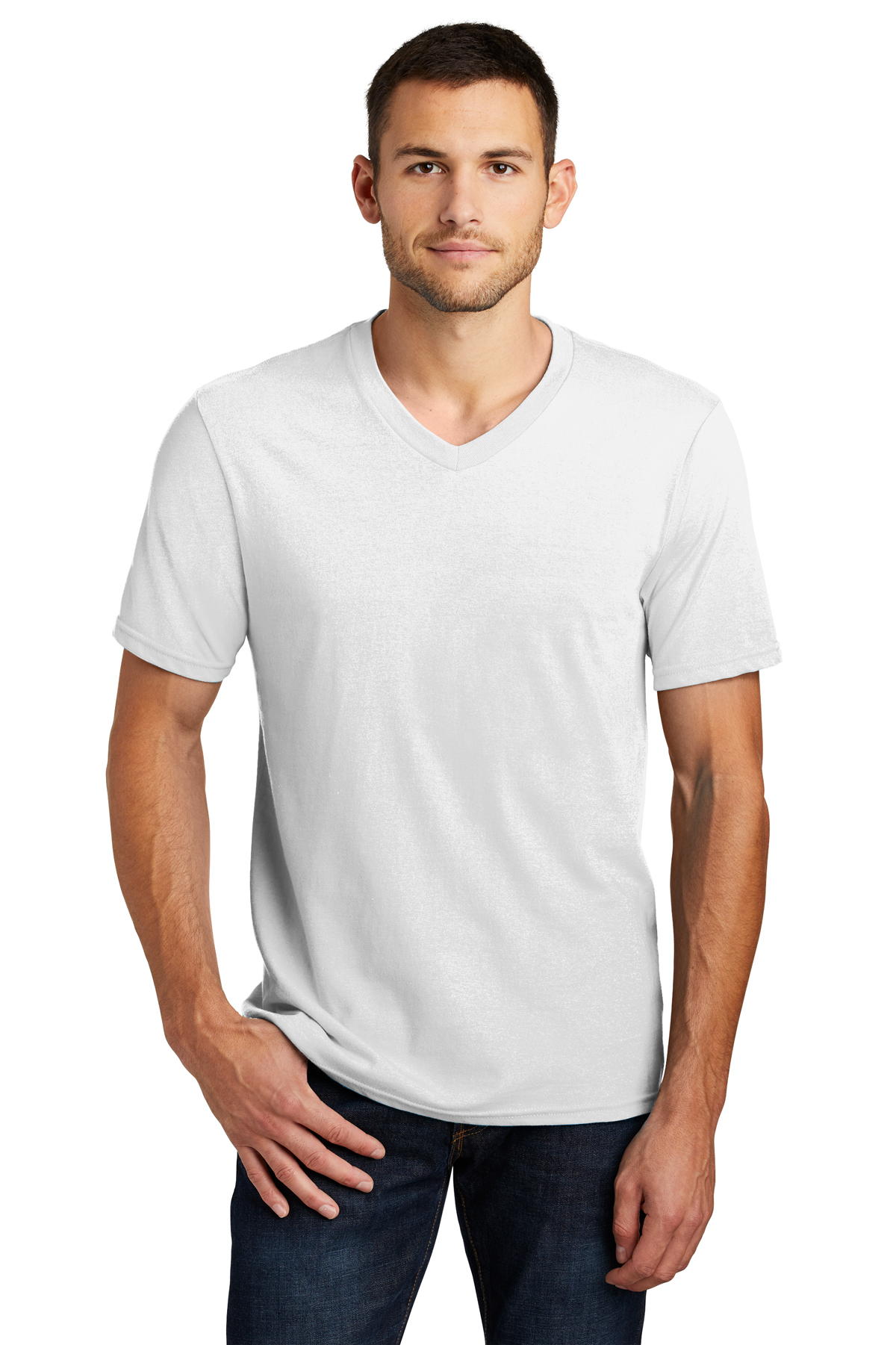District Very Important Tee V-Neck | Product | SanMar