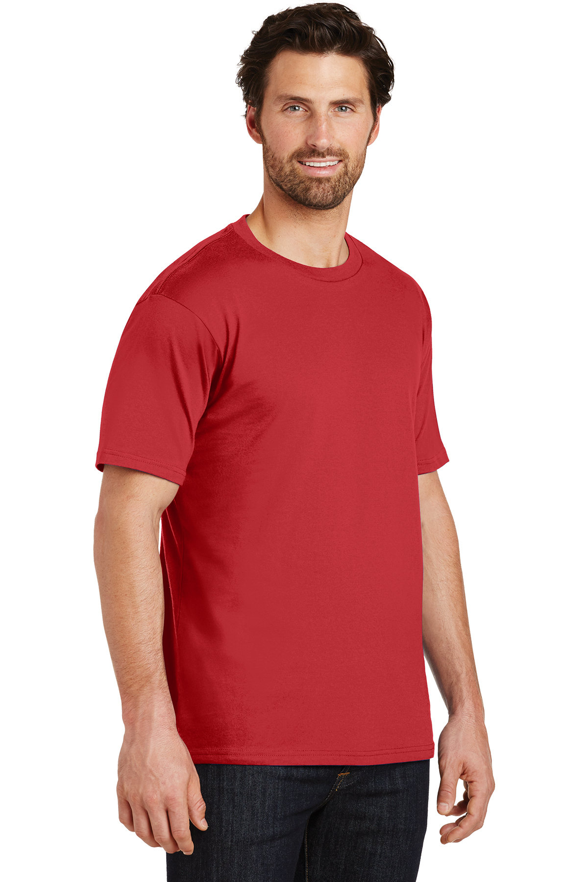 District Made® Mens Perfect Weight® Crew Tee | 100% Cotton | T-Shirts ...