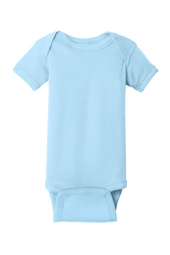 Rabbit Skins™ Infant Short Sleeve Baby Rib Bodysuit | Product | SanMar