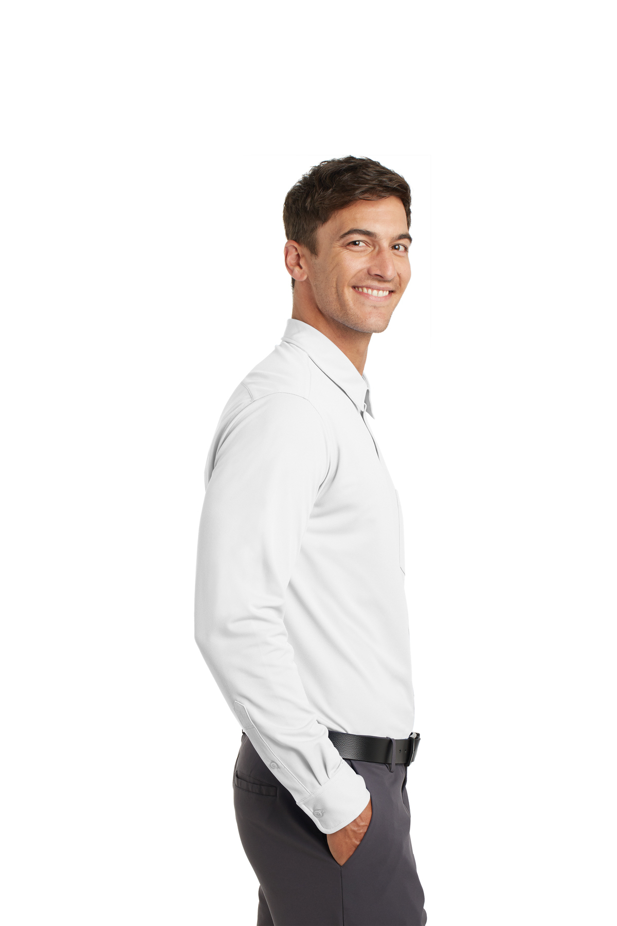 Port Authority Dimension Knit Dress Shirt Product Port Authority