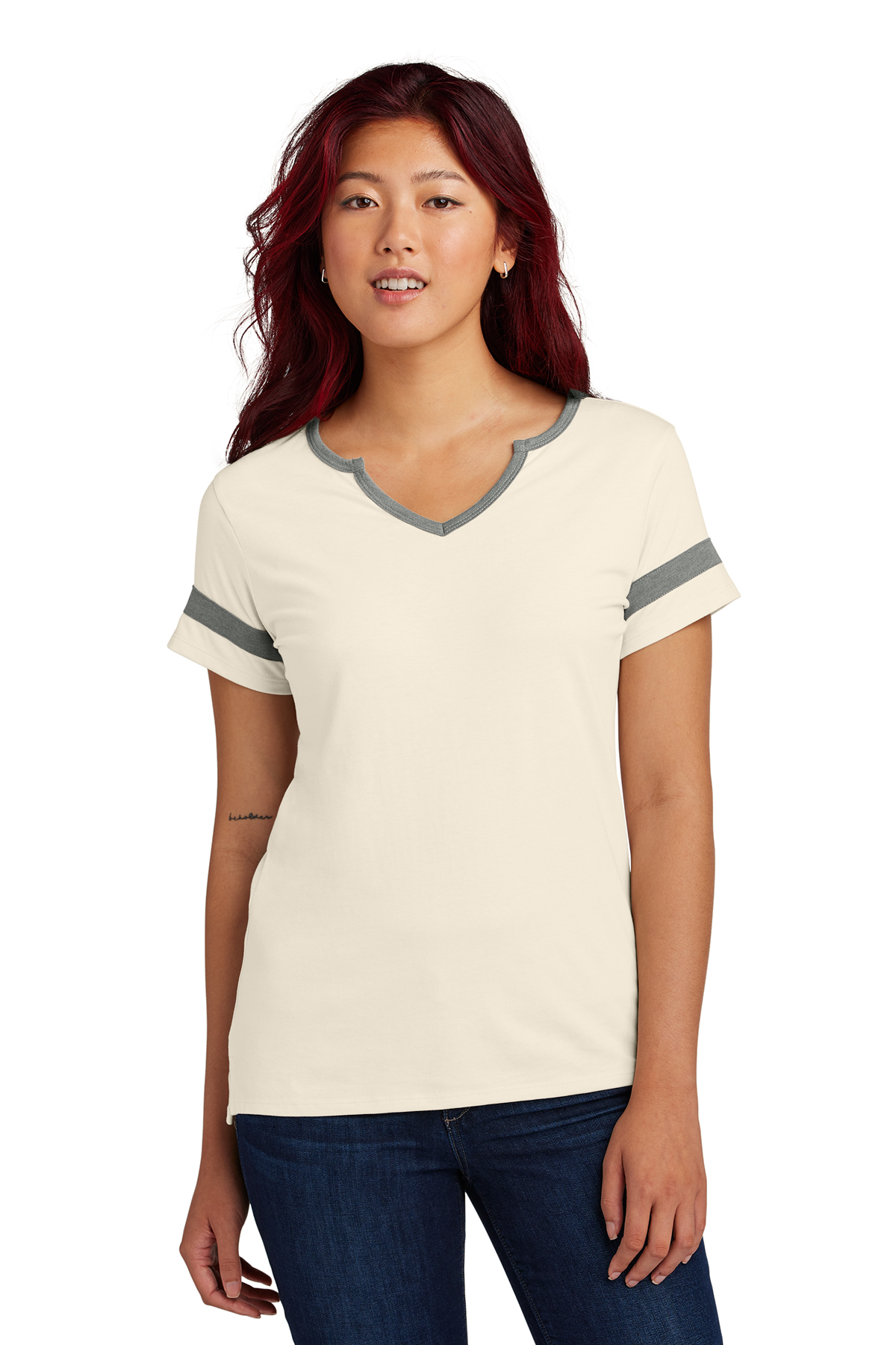 Sport-Tek Ladies Halftime Notch Neck Tee, Product