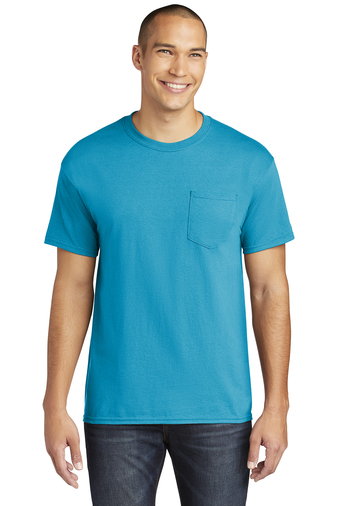 Gildan Heavy Cotton 100% Cotton Pocket T-Shirt | Product | SanMar