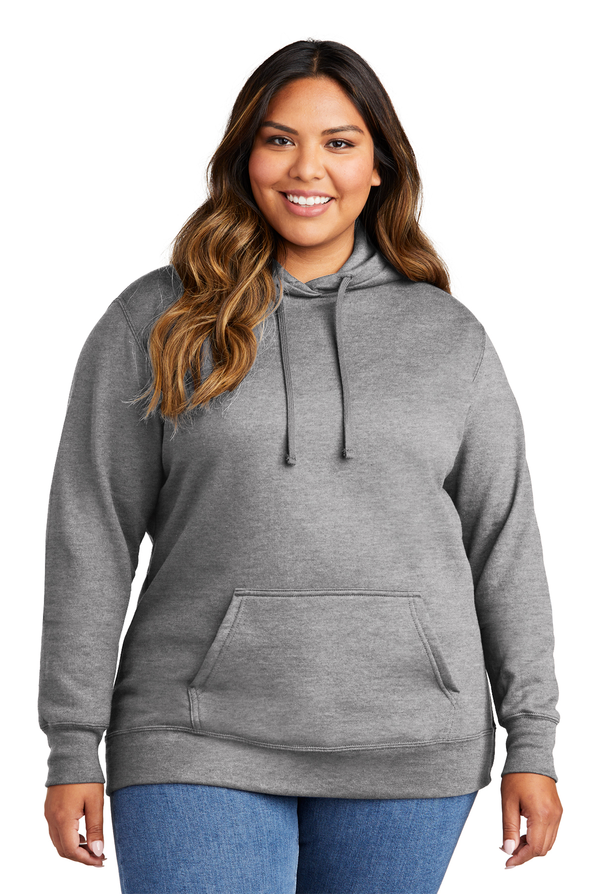 Port & Company Ladies Core Fleece Pullover Hooded Sweatshirt | Product ...