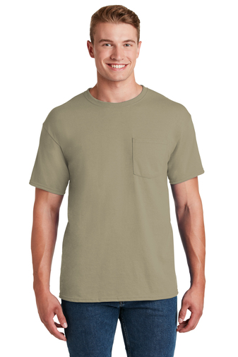 Jerzees - Dri-Power 50/50 Cotton/Poly Pocket T-Shirt | Product ...