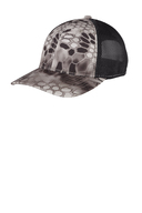 Port Authority<sup> &#174;</sup> Performance Camouflage Mesh Back Snapback Cap