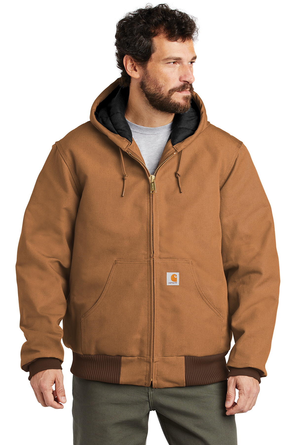 Carhartt Quilted-Flannel-Lined Duck Active Jac | Product