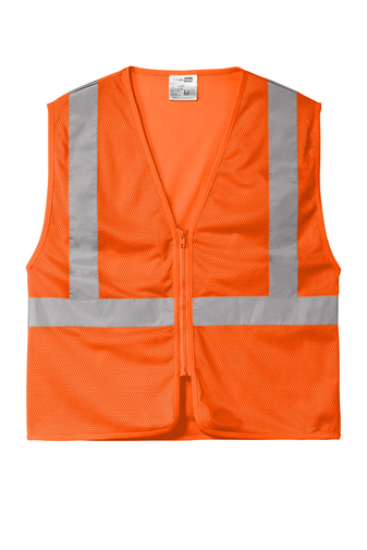CornerStone ANSI 107 Class 2 Economy Mesh Zippered Vest | Product ...