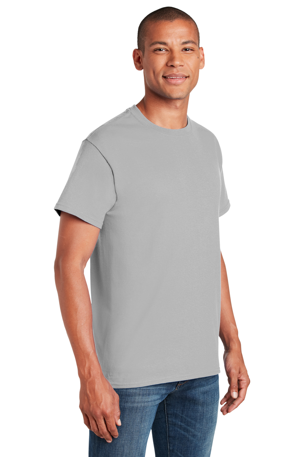 Gildan Adult Heavy Cotton T-Shirt Ice Grey 3XL 