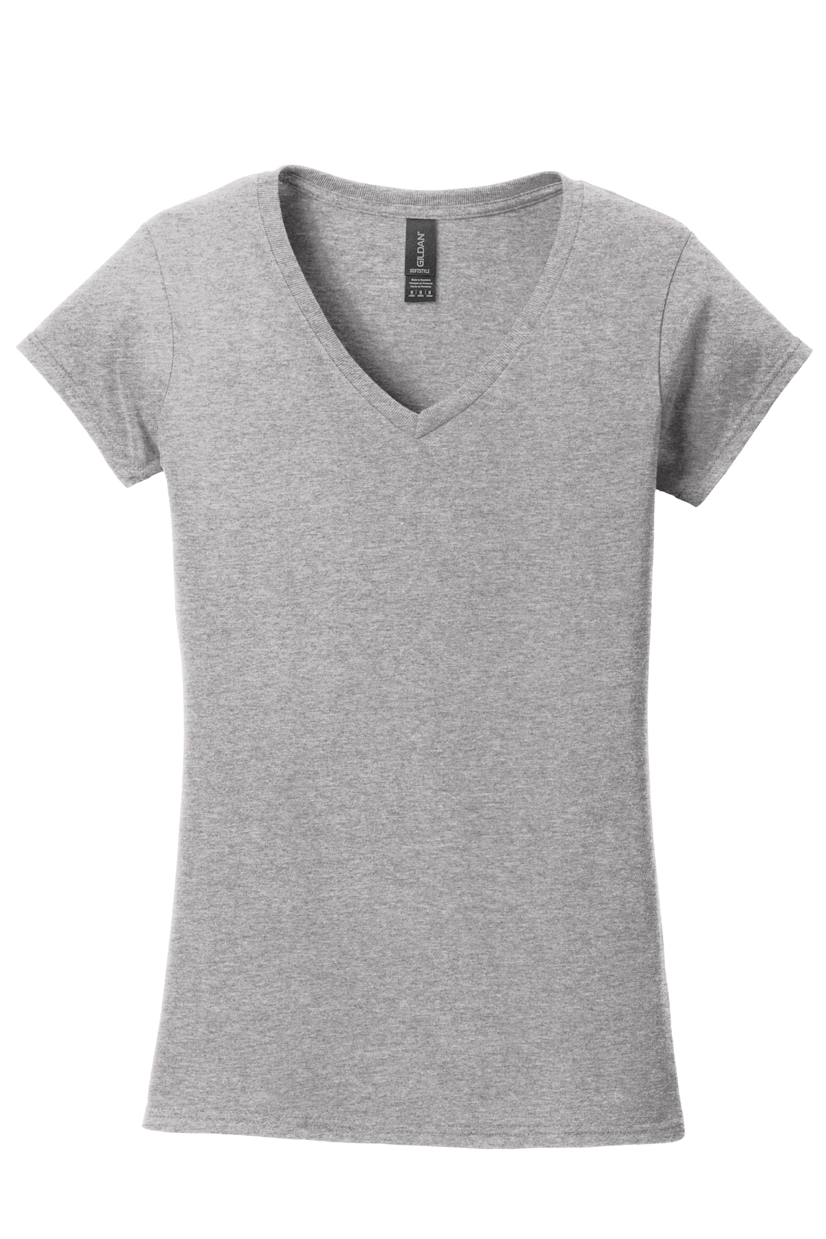 Gildan Softstyle Ladies Fit V-Neck T-Shirt | Product | SanMar