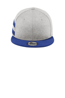 New Era<sup> &#174;</sup> Shadow Heather Striped Flat Bill Snapback Cap