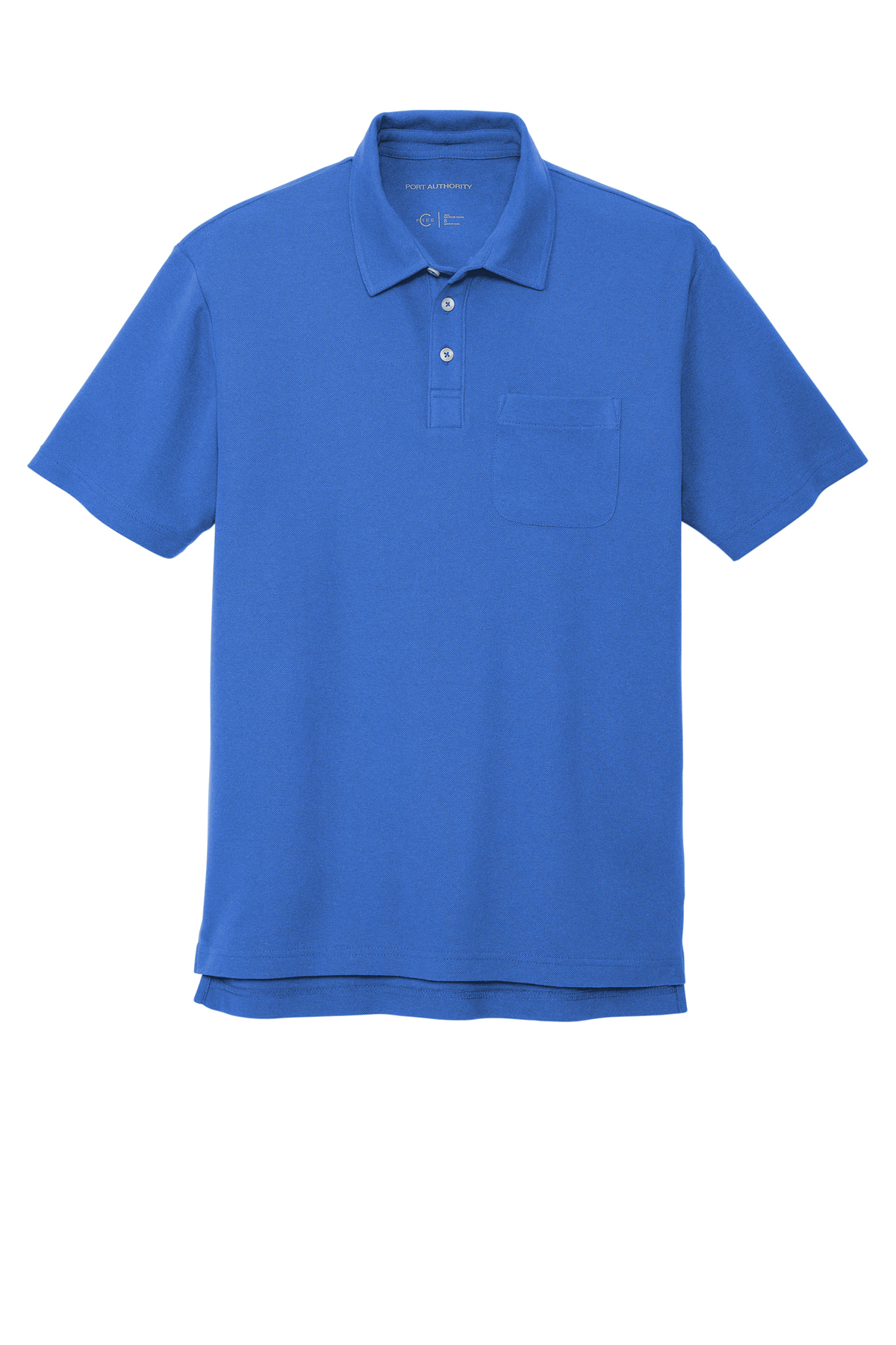 Port Authority C-FREE Cotton Blend Pique Pocket Polo | Product | Port ...