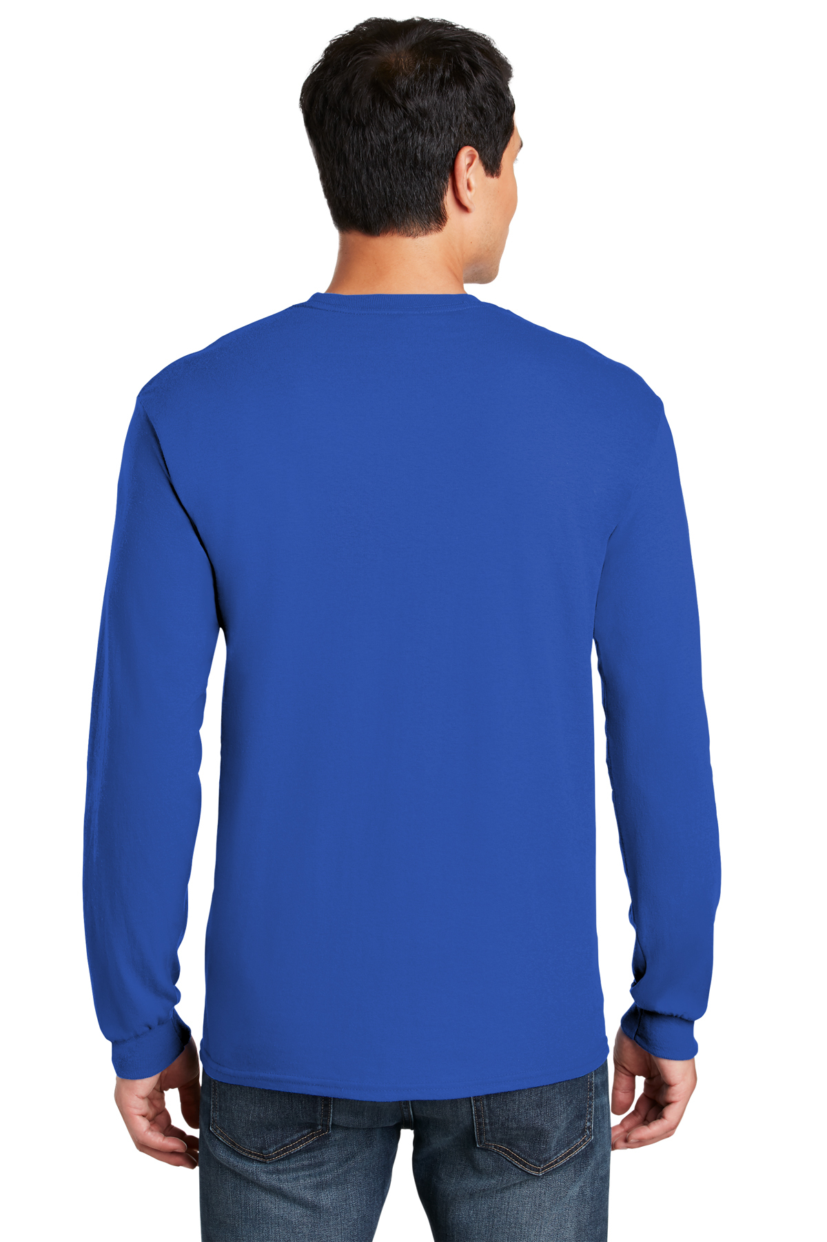 Gildan - Heavy Cotton 100% Cotton Long Sleeve T-Shirt | Product ...