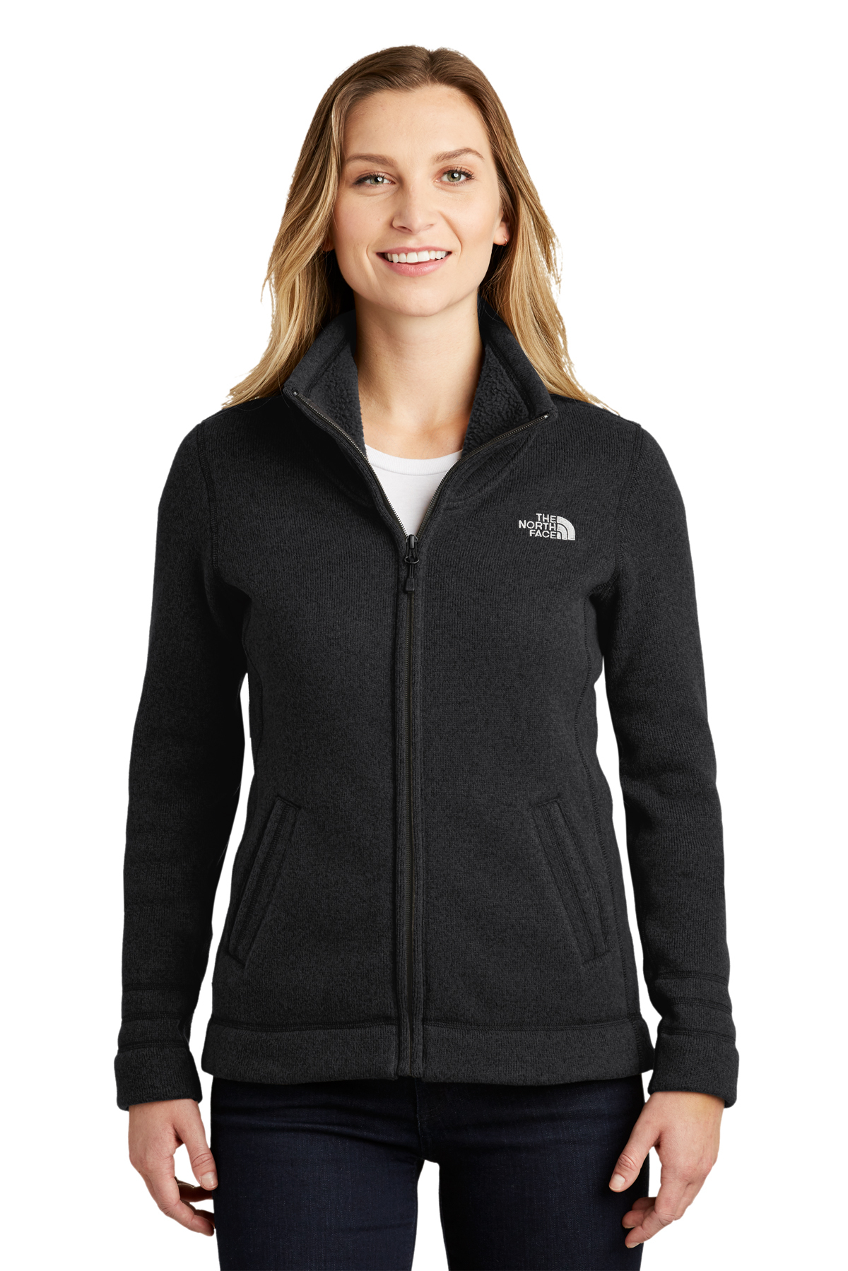 zak Noord West telescoop The North Face<SUP>®</SUP> Ladies Sweater Fleece Jacket | Product | SanMar