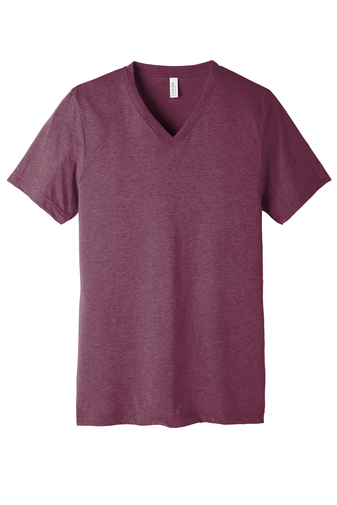 BELLA+CANVAS Unisex Triblend Short Sleeve V-Neck Tee | Product | SanMar