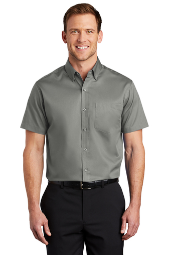 Port Authority Short Sleeve SuperPro Twill Shirt | Product | Company ...