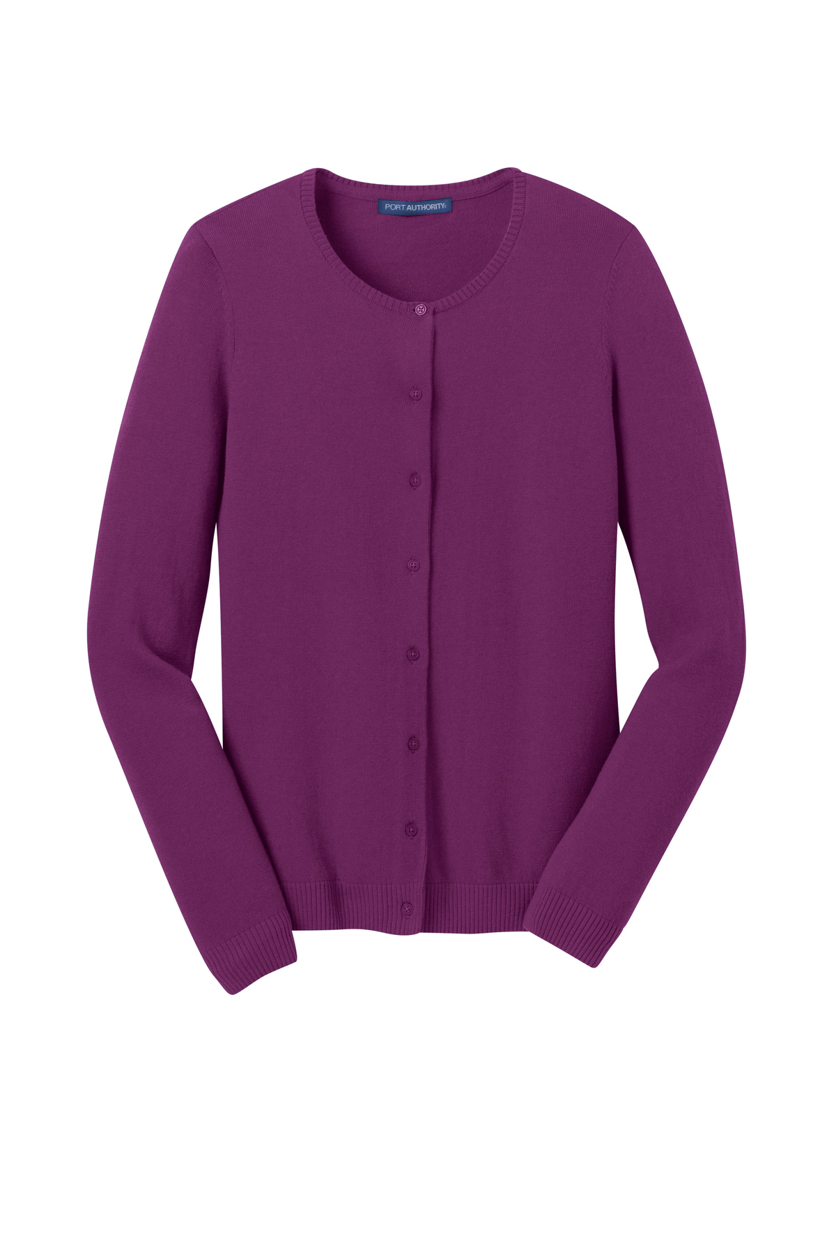 port authority ladies open front cardigan sweater