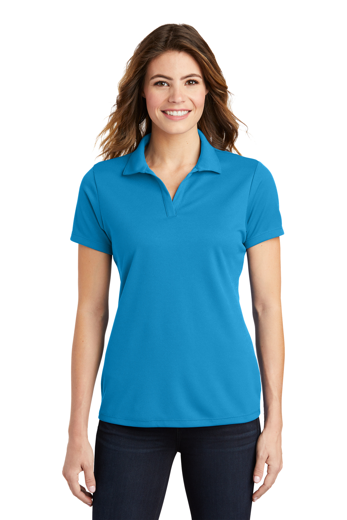 SanMar Wholesale Ladies Snag-Proof Polo Shirt - Royal Blue CS413, Case of 36, Options, Royal Blue, Case of (36) Pieces