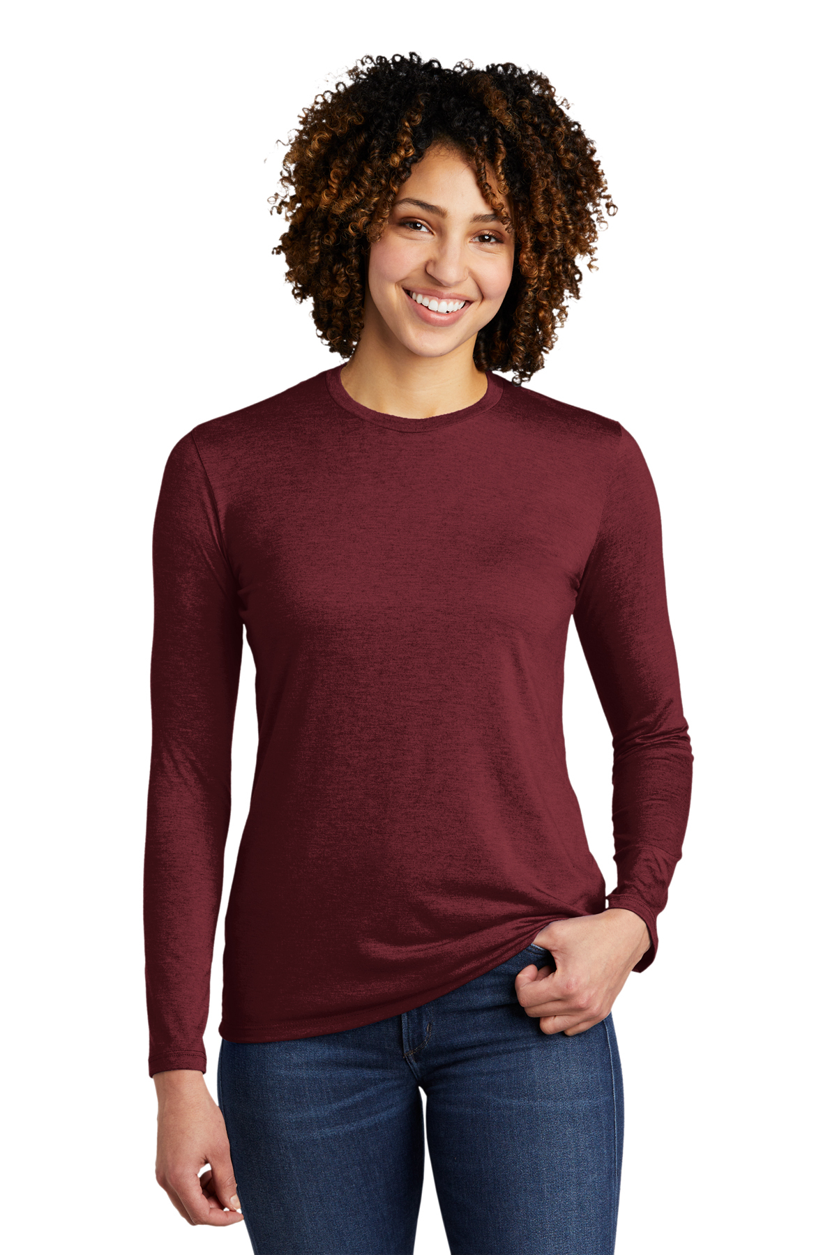 Allmade Women’s Tri-Blend Long Sleeve Tee | Product | Company Casuals